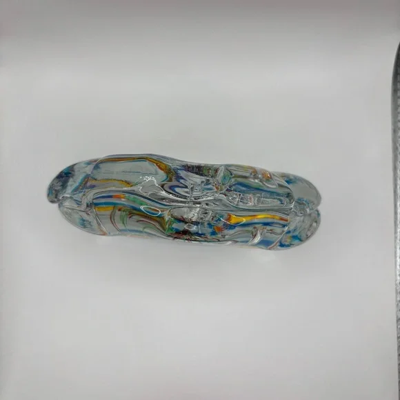 Murano Glass Multi Color Paperweight Fish Aquarium - Picture 10 of 12